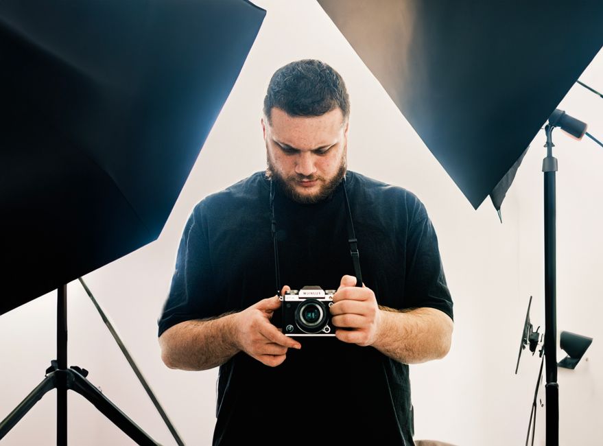 Photographer at work